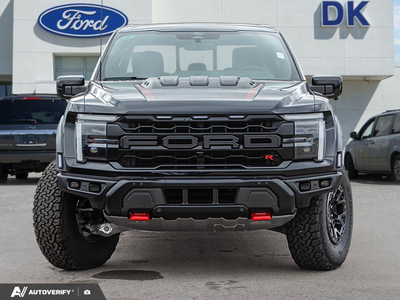 NEW 2026 Ford F-150 Raptor R - Agate Black Metallic Exterior - $185,987 - Stock #D60855 - VIN 1FTFW1RJ7TFB81013