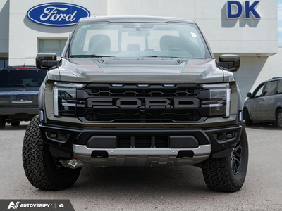 NEW 2026 Ford F-150 Raptor - Shelter Green Exterior - $118,544 - Stock #D60856 - VIN 1FTFW1RG5TFC14143