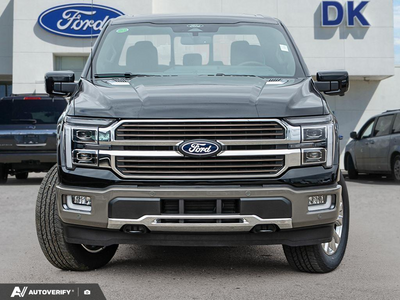 NEW 2026 Ford F-150 King Ranch - Agate Black/marsh Grey Accent Exterior - $97,267 - Stock #D60828 - VIN 1FTFW6LD8TFC56382