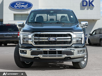NEW 2026 Ford F-150 LARIAT - Agate Black Metallic Exterior - $79,882 - Stock #D60836 - VIN 1FTFW5L80TFB81044