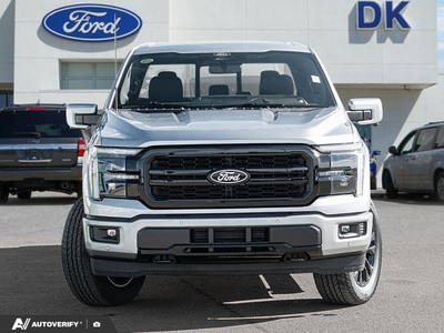NEW 2026 Ford F-150 LARIAT - Iconic Silver Metallic Exterior - $85,652 - Stock #D60818 - VIN 1FTFW5L85TFC05015
