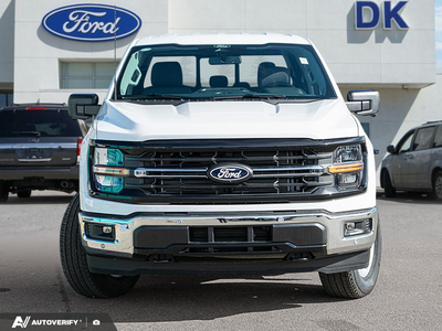 NEW 2026 Ford F-150 XLT - Oxford White Exterior - $69,982 - Stock #D60739 - VIN 1FTFW3L88TKE72614
