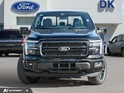 NEW 2026 Ford F-150 LARIAT - Agate Black Metallic Exterior - $81,612 - Stock #D60827 - VIN 1FTFW5L86TFC34815
