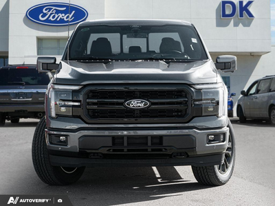 NEW 2026 Ford F-150 LARIAT - Carbonized Grey Metallic Exterior - $85,652 - Stock #D60863 - VIN 1FTFW5L81TFC18859