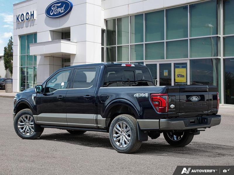 NEW 2026 Ford F-150 King Ranch - Antimatter Blue/marsh Grey Accent Exterior / JAVA Interior - $100,904 - Stock #E60587 - VIN 1FTFW6L84TFA45392 - Photo 4