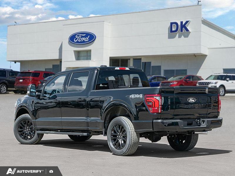 NEW 2026 Ford F-150 LARIAT - Agate Black Exterior / BLACK ACTIVE X Interior - $88,352 - Stock #D60414 - VIN 1FTFW5L85TFA18339 - Photo 4