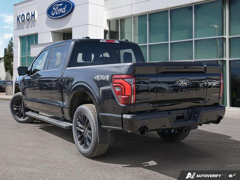 NEW 2026 Ford F-150 LARIAT - Agate Black Exterior / BLACK ACTIVE X Interior - $92,194 - Stock #E60642 - VIN 1FTFW5L81TFA45103 - Photo 4