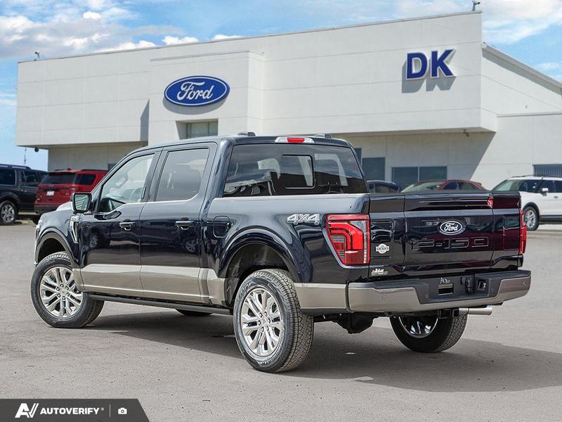 NEW 2026 Ford F-150 King Ranch - Antimatter Blue/marsh Grey Accent Exterior / JAVA Interior - $98,277 - Stock #D60471 - VIN 1FTFW6L8XTFA86979 - Photo 4