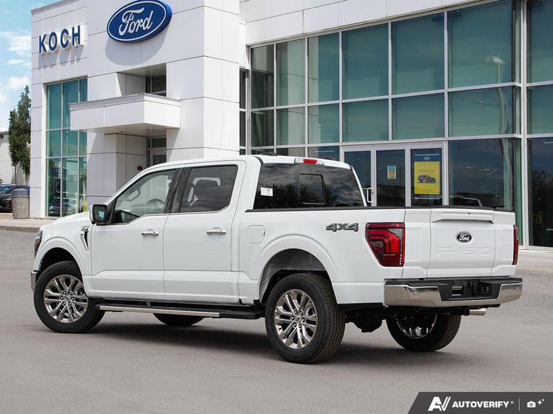 NEW 2026 Ford F-150 LARIAT - Oxford White Exterior / BLACK ACTIVE X Interior - $83,234 - Stock #E60232 - VIN 1FTFW5L85TFA14968 - Photo 4