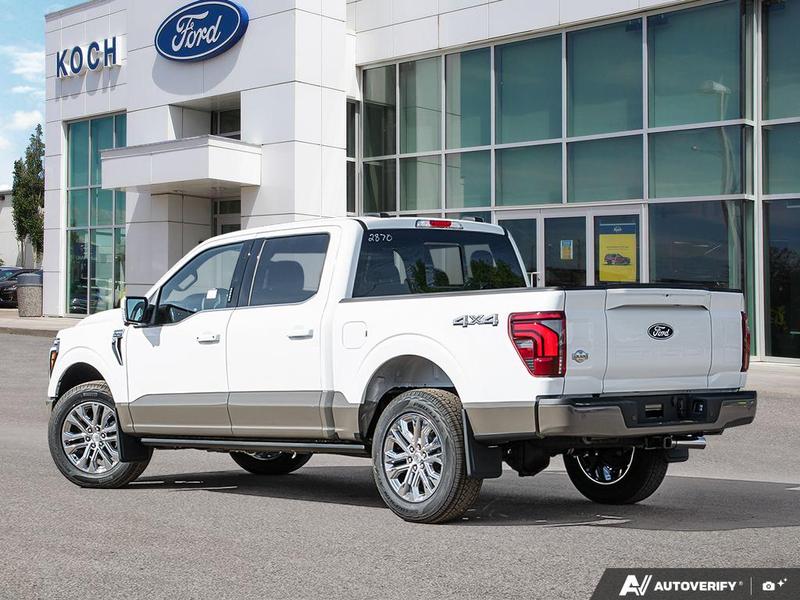 NEW 2026 Ford F-150 King Ranch - Star White/marsh Grey Accent Exterior / JAVA Interior - $100,154 - Stock #E60662 - VIN 1FTFW6L87TFA92870 - Photo 4
