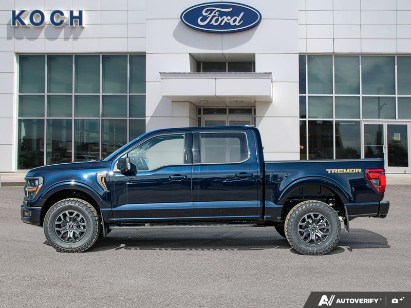 NEW 2026 Ford F-150 Tremor - Antimatter Blue Metallic Exterior / BLACK SPORT CLOTH Interior - $80,637 - Stock #E60541 - VIN 1FTFW4L54TFA70979 - Photo 3