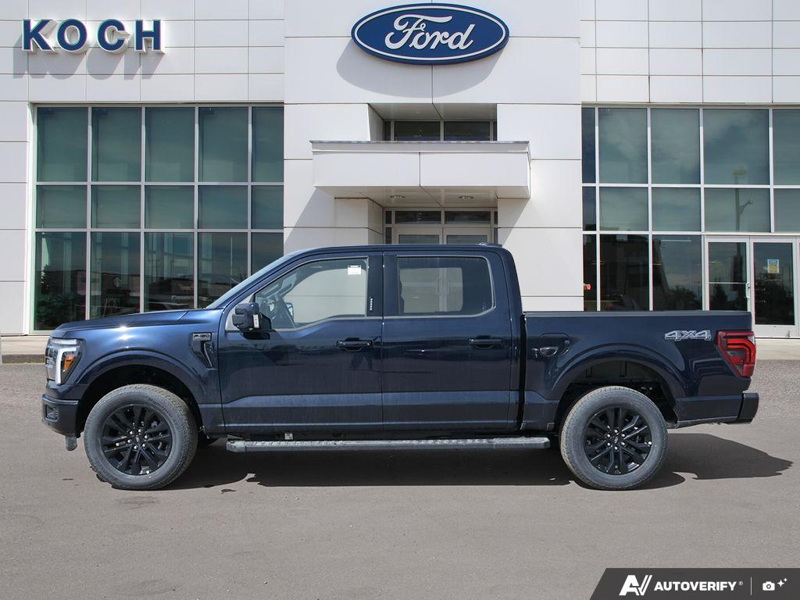 NEW 2026 Ford F-150 LARIAT - Antimatter Blue Metallic Exterior / BLACK ACTIVE X Interior - $86,839 - Stock #E60660 - VIN 1FTFW5L50TFA39914 - Photo 3