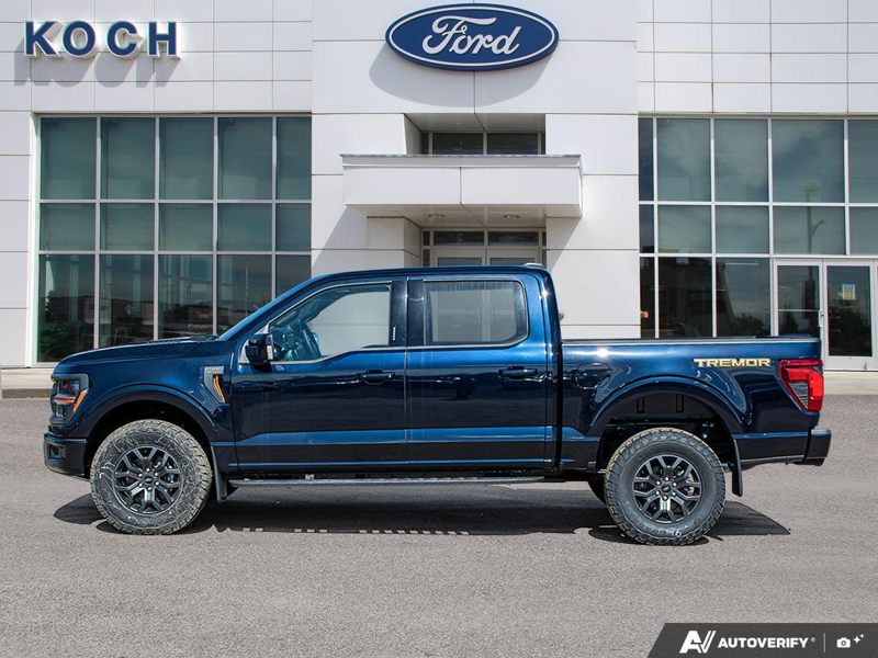 NEW 2026 Ford F-150 Tremor - Antimatter Blue Metallic Exterior / BLACK TREMOR LEATHER Interior - $84,663 - Stock #E60513 - VIN 1FTFW4L88TFA62071 - Photo 3