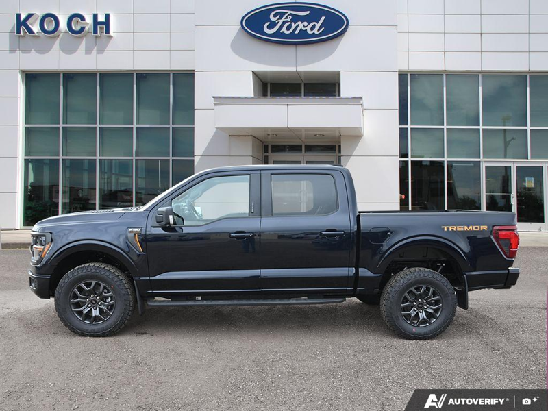 NEW 2026 Ford F-150 Tremor - Antimatter Blue Metallic Exterior / BLACK SPORT CLOTH Interior - $81,071 - Stock #E60590 - VIN 1FTFW4L50TFA80893 - Photo 3