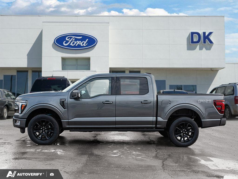 NEW 2026 Ford F-150 Platinum - Carbonized Grey Metallic Exterior / BLACK LEATHER Interior - $97,313 - Stock #D60463 - VIN 1FTFW7L87TFA51192 - Photo 3
