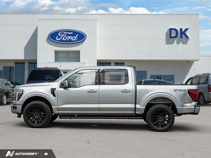 NEW 2026 Ford F-150 LARIAT - Iconic Silver Metallic Exterior / BLACK ACTIVE X Interior - $86,221 - Stock #D60544 - VIN 1FTFW5L80TFA86483 - Photo 3