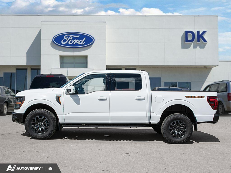 NEW 2026 Ford F-150 Tremor - Oxford White Exterior / BLACK TREMOR LEATHER Interior - $88,579 - Stock #D60553 - VIN 1FTFW4L82TFB03584 - Photo 3