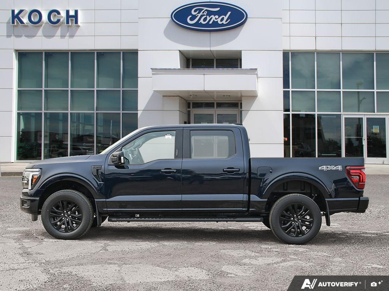 NEW 2026 Ford F-150 LARIAT - Antimatter Blue Metallic Exterior / BLACK ACTIVE X Interior - $88,762 - Stock #E60899 - VIN 1FTFW5L83TFB68837 - Photo 3