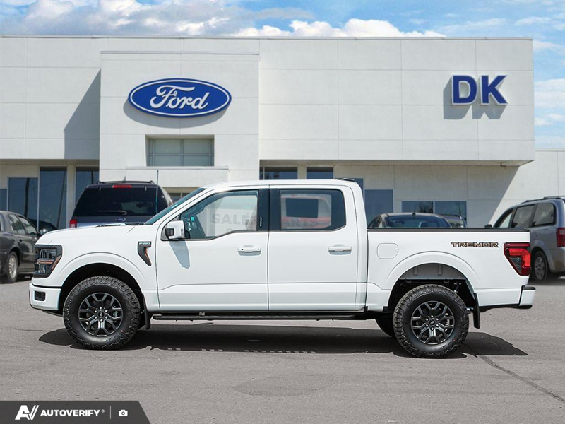 NEW 2026 Ford F-150 Tremor - Oxford White Exterior / BLACK TREMOR LEATHER Interior - $81,787 - Stock #D60658 - VIN 1FTFW4L88TFB48240 - Photo 3