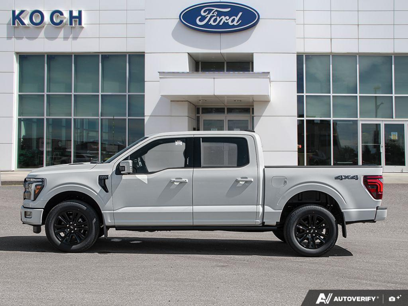 NEW 2026 Ford F-150 Platinum - Star White Tri-coat Metallic Exterior / BLACK LEATHER Interior - $100,750 - Stock #E60892 - VIN 1FTFW7L80TFB52817 - Photo 3