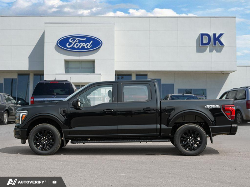 NEW 2026 Ford F-150 LARIAT - Agate Black Metallic Exterior / BLACK ACTIVE X Interior - $88,982 - Stock #D60683 - VIN 1FTFW5L81TFB62406 - Photo 3