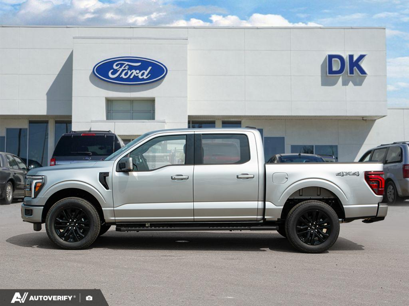 NEW 2026 Ford F-150 LARIAT - Iconic Silver Metallic Exterior / BLACK ACTIVE X Interior - $85,131 - Stock #D60706 - VIN 1FTFW5L88TFB45991 - Photo 3