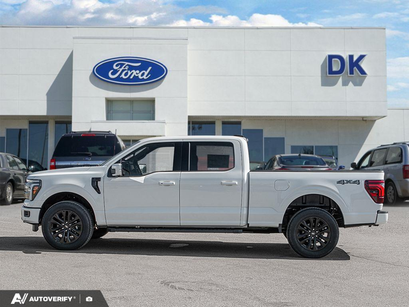 NEW 2026 Ford F-150 LARIAT - Star White Tri-Coat Exterior / BLACK ACTIVE X Interior - $84,189 - Stock #D60781 - VIN 1FTFW5L80TFB61358 - Photo 3