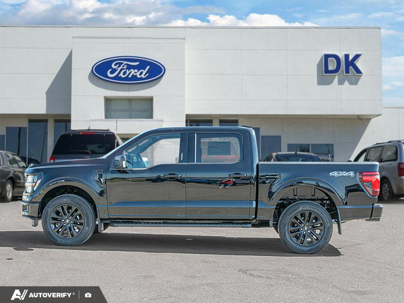 NEW 2026 Ford F-150 XLT - Agate Black Metallic Exterior / BLACK SPORT CLOTH Interior - $72,517 - Stock #D60726 - VIN 1FTFW3L84TKE68351 - Photo 3