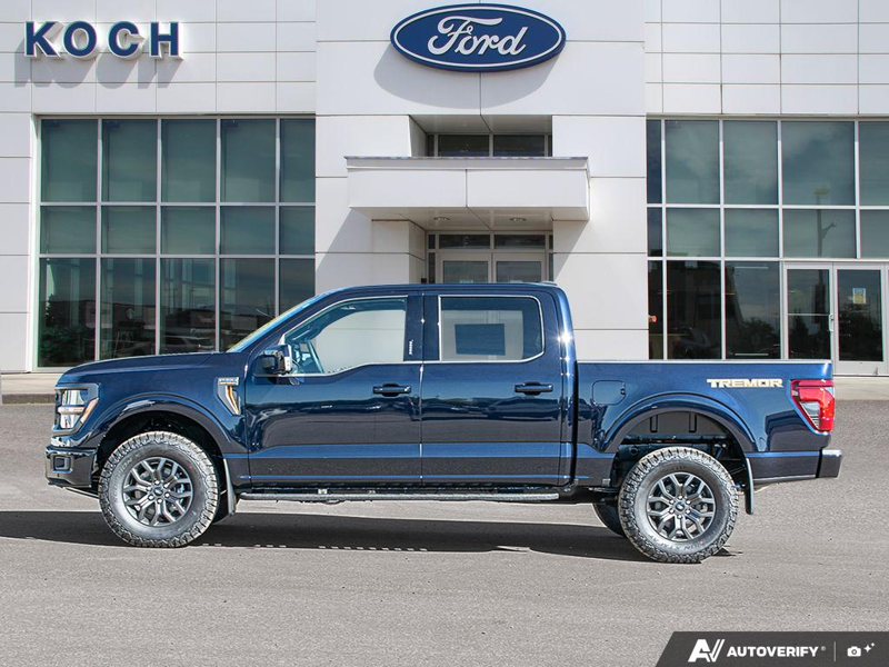 NEW 2026 Ford F-150 Tremor - Antimatter Blue Metallic Exterior / BLACK TREMOR LEATHER Interior - $81,939 - Stock #E61048 - VIN 1FTFW4L87TFB97428 - Photo 3