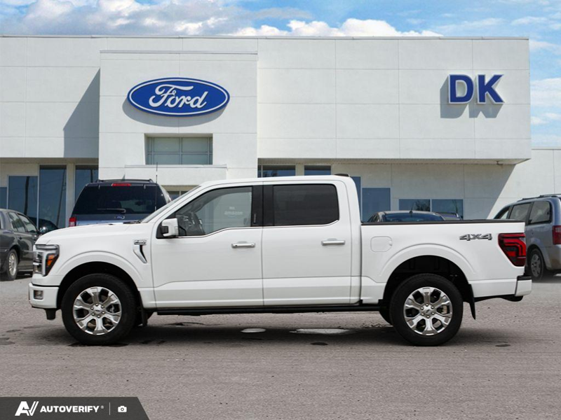 NEW 2026 Ford F-150 Platinum - Star White Tri-Coat Exterior / BLACK Interior - $98,917 - Stock #D60848 - VIN 1FTFW7L89TFA91242 - Photo 3