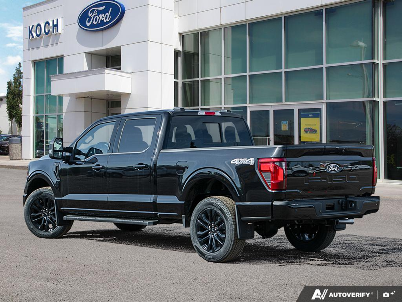 NEW 2026 Ford F-150 XLT Long Box - Agate Black Exterior / BLACK SPORT Interior - $72,481 - Stock #E60641 - VIN 1FTFW3L81TKD64433 - Photo 4