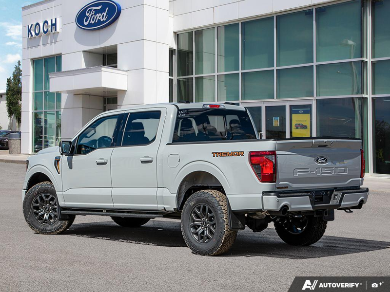 NEW 2026 Ford F-150 Tremor - Avalanche Exterior / BLACK SPORT CLOTH Interior - $75,874 - Stock #E60502 - VIN 1FTFW4L81TFA63515 - Photo 4