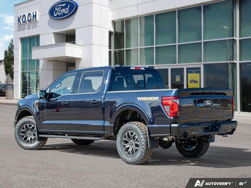 NEW 2026 Ford F-150 Tremor - Antimatter Blue Metallic Exterior / BLACK SPORT CLOTH Interior - $80,637 - Stock #E60541 - VIN 1FTFW4L54TFA70979 - Photo 4