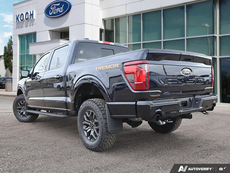 NEW 2026 Ford F-150 Tremor - Antimatter Blue Metallic Exterior / BLACK SPORT CLOTH Interior - $81,071 - Stock #E60590 - VIN 1FTFW4L50TFA80893 - Photo 4