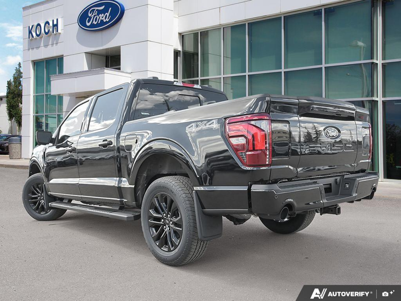 NEW 2026 Ford F-150 LARIAT - Agate Black Exterior / BLACK ACTIVE X Interior - $87,939 - Stock #E60588 - VIN 1FTFW5L89TFA46872 - Photo 4