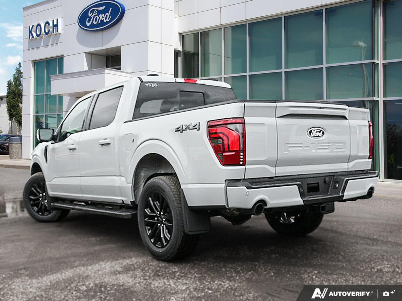 NEW 2026 Ford F-150 LARIAT - Avalanche Exterior / BLACK ACTIVE X Interior - $86,482 - Stock #E60683 - VIN 1FTFW5L89TFB04530 - Photo 4
