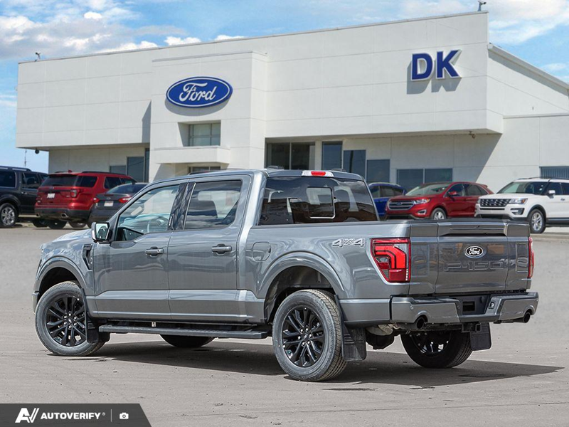 NEW 2026 Ford F-150 LARIAT - Carbonized Grey Metallic Exterior / BLACK, ACTIVEX TRIMMED 40/CONSOLE/40 FRONT SEATS (B) Interior - $83,814 - Stock #D60547 - VIN 1FTFW5L82TFA10764 - Photo 4