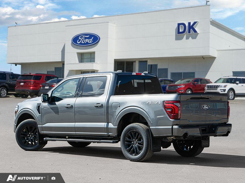 NEW 2026 Ford F-150 LARIAT - Carbonized Grey Metallic Exterior / BLACK ACTIVE X Interior - $82,257 - Stock #D60549 - VIN 1FTFW5L87TFA89638 - Photo 4