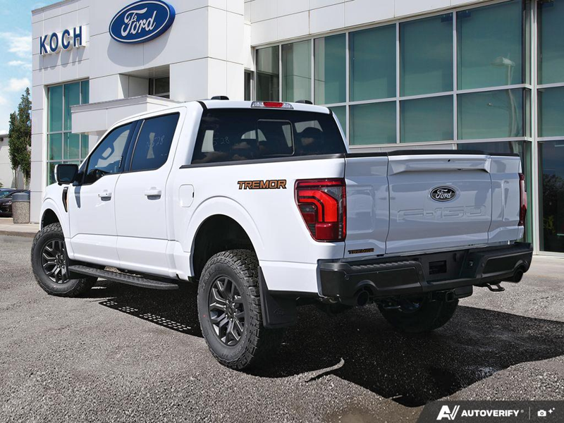 NEW 2026 Ford F-150 Tremor - Oxford White Exterior / BLACK TREMOR LEATHER Interior - $92,969 - Stock #E60746 - VIN 1FTFW4L51TFB13013 - Photo 4