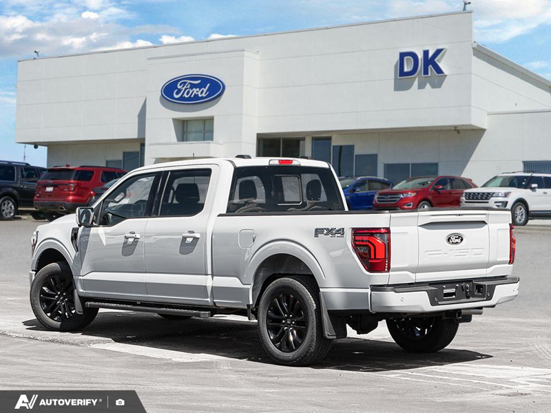 NEW 2026 Ford F-150 LARIAT - Avalanche Exterior / BLACK, ACTIVEX TRIMMED 40/CONSOLE/40 FRONT SEATS (B) Interior - $81,932 - Stock #D60674 - VIN 1FTFW5L87TFA60494 - Photo 4
