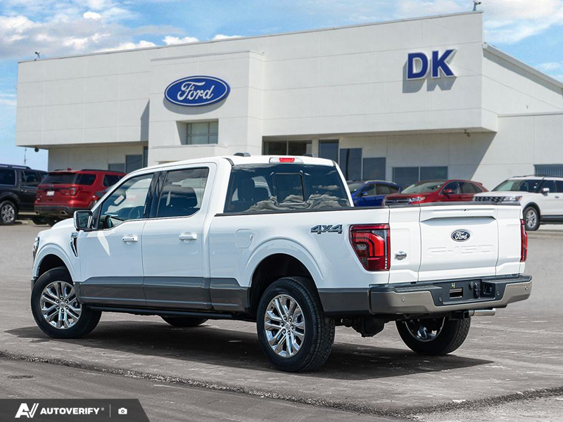 NEW 2026 Ford F-150 King Ranch - Star White/marsh Grey Accent Exterior / JAVA Interior - $89,919 - Stock #D60675 - VIN 1FTFW6L86TFA30702 - Photo 4