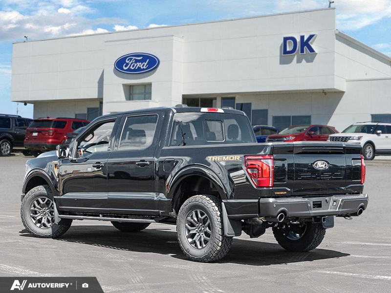 NEW 2026 Ford F-150 Tremor - Agate Black Exterior / BLACK TREMOR LEATHER Interior - $90,273 - Stock #D60615 - VIN 1FTFW4L52TFB21010 - Photo 4