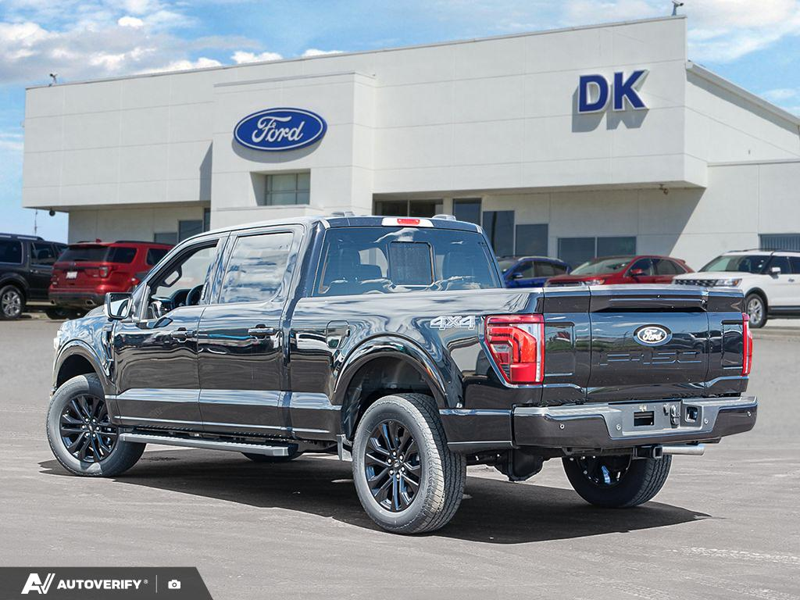 NEW 2026 Ford F-150 LARIAT - Agate Black Metallic Exterior / BLACK ACTIVE X Interior - $86,389 - Stock #D60701 - VIN 1FTFW5L54TFB27736 - Photo 4