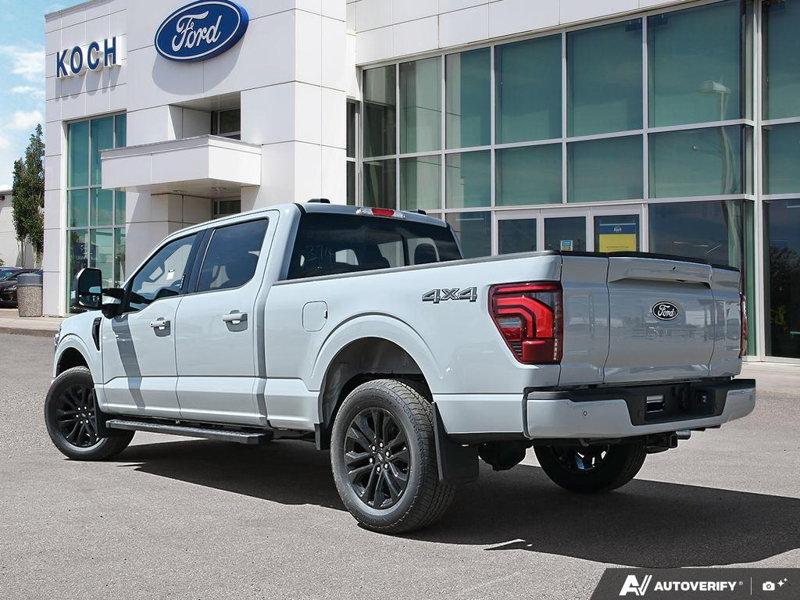 NEW 2026 Ford F-150 LARIAT Long Box - Avalanche Exterior / BLACK ACTIVE X Interior - $83,204 - Stock #E60844 - VIN 1FTFW5L86TFB48498 - Photo 4