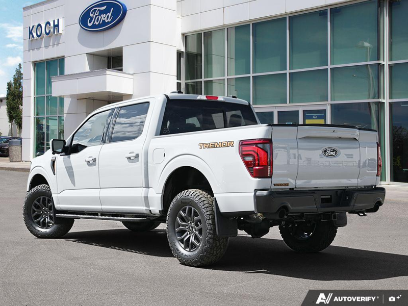 NEW 2026 Ford F-150 Tremor - Avalanche Exterior / BLACK TREMOR LEATHER Interior - $88,579 - Stock #E60846 - VIN 1FTFW4L82TFB48170 - Photo 4