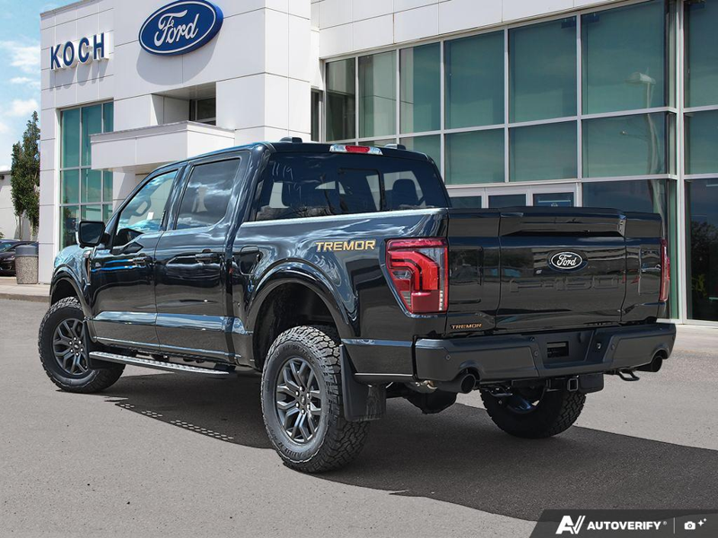 NEW 2026 Ford F-150 Tremor - Agate Black Exterior / BLACK TREMOR LEATHER Interior - $90,273 - Stock #E60747 - VIN 1FTFW4L50TFB13567 - Photo 4