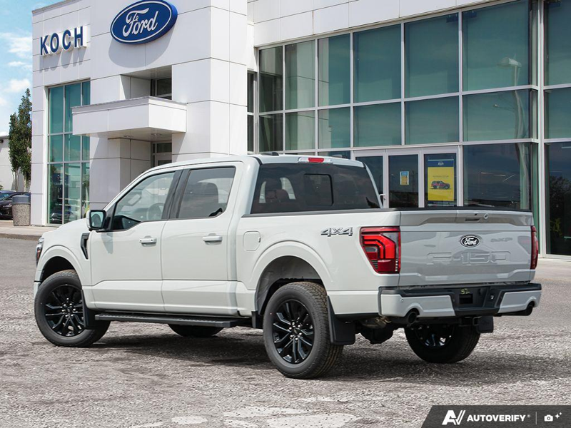 NEW 2026 Ford F-150 LARIAT - Avalanche Exterior / BLACK ACTIVE X Interior - $79,306 - Stock #E60889 - VIN 1FTFW5L81TKE55231 - Photo 4