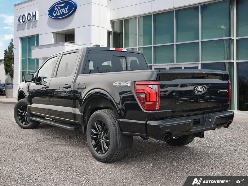 NEW 2026 Ford F-150 LARIAT - Agate Black Exterior / BLACK ACTIVE X Interior - $81,806 - Stock #E60888 - VIN 1FTFW5L80TFB57102 - Photo 4