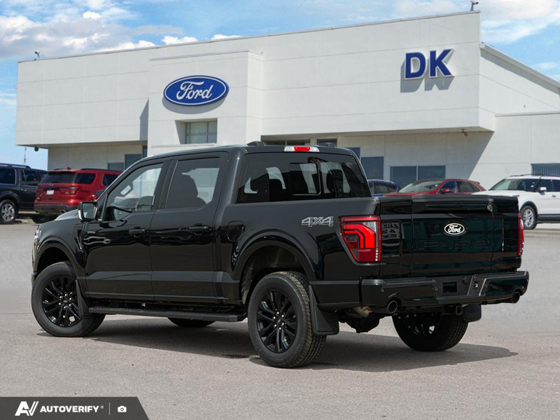 NEW 2026 Ford F-150 LARIAT - Agate Black Metallic Exterior / BLACK ACTIVE X Interior - $88,982 - Stock #D60683 - VIN 1FTFW5L81TFB62406 - Photo 4