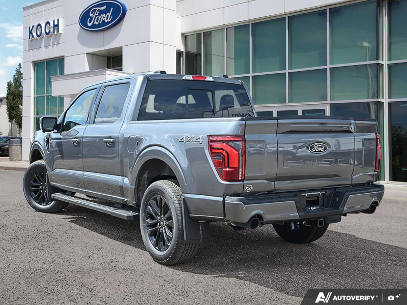 NEW 2026 Ford F-150 LARIAT - Carbonized Grey Metallic Exterior / BLACK ACTIVE X Interior - $82,707 - Stock #E60852 - VIN 1FTFW5L88TFB49720 - Photo 4